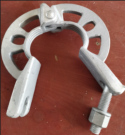 Abrazadera de anillo redondo