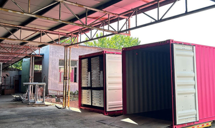 Loading Containers and Delivery